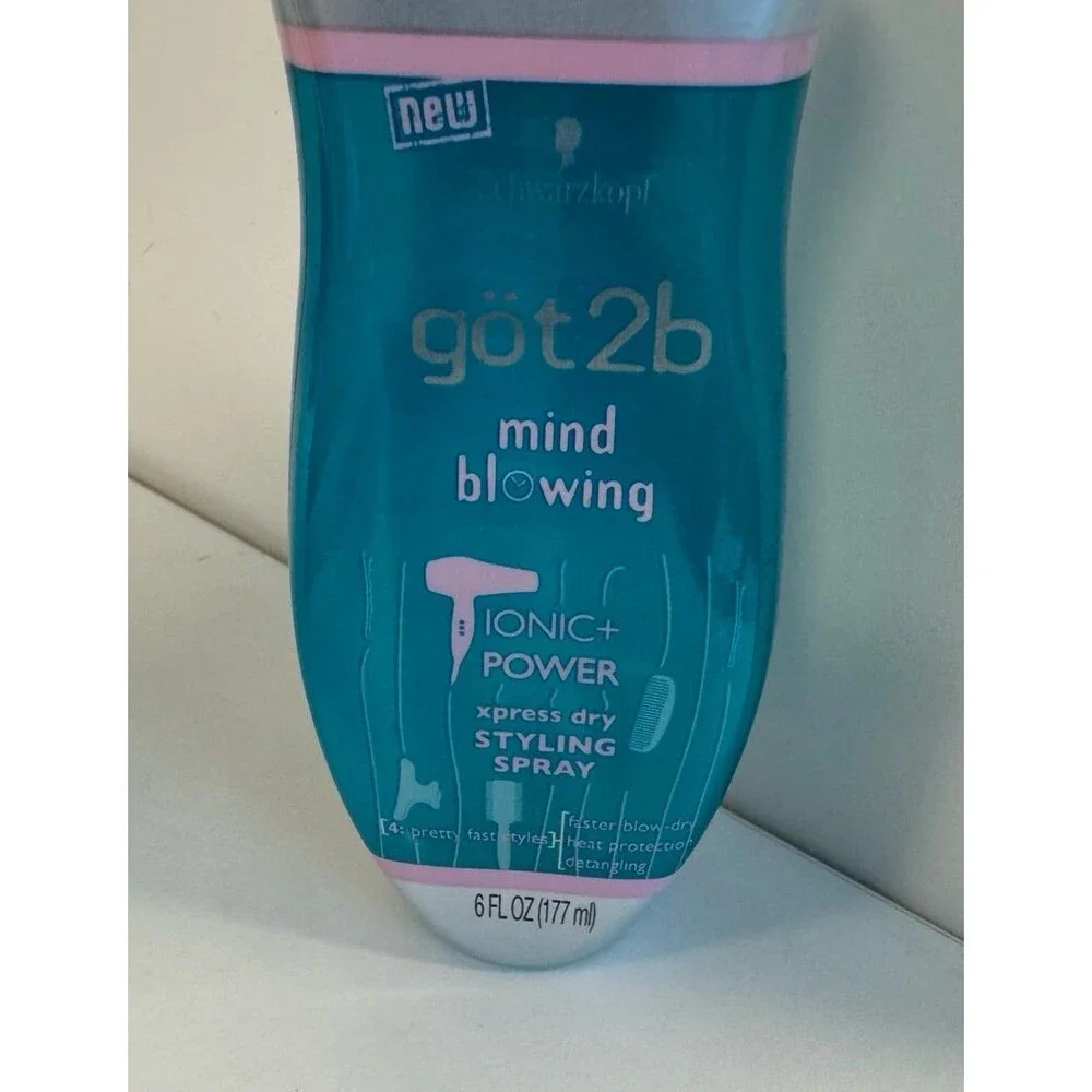 Got2B Schwarzkopf Hairspray Mind Blowing Ionic Power Xpress Dry Styling Spray